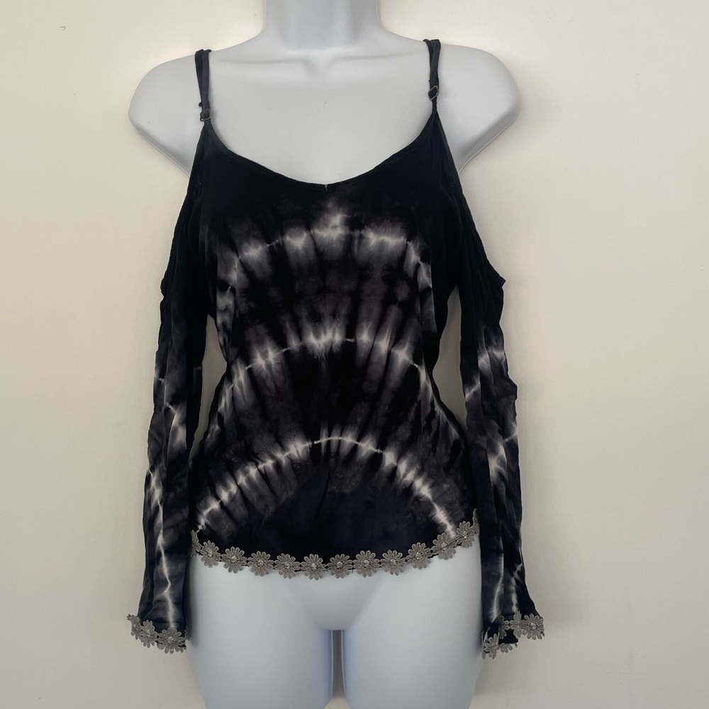 Black and White blouse